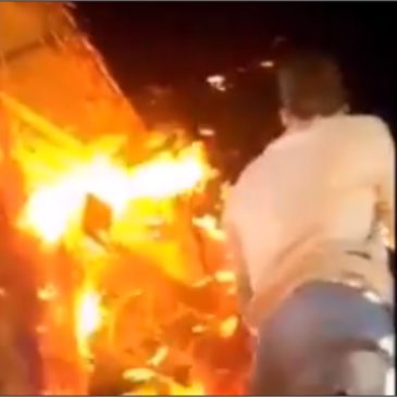 Estrutura pega fogo durante Show de Luan Santana em cidade do Piauí