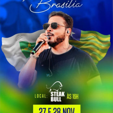 Cantor Anderson Rodrigues grava DVD em Brasília