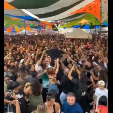 Show de cantor Ferrugem reúne mais de 3mil pessoas em meio a Pandemia de Covid-19